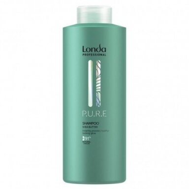 LONDA PROFESSIONAL P.U.R.E švelnus šampūnas sausiems plaukams suteikiantis sveiką žvilgesį, 1000 ml. LONDA PROFESSIONAL P.U.R.E švelnus šampūnas sausiems plaukams suteikiantis sveiką žvilgesį, 1000 ml.