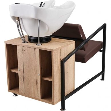 Profesionali galvos plautuvė kirpykloms bei grožio salonams LOFT 3 Profesionali galvos plautuvė kirpykloms bei grožio salonams LOFT 3