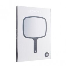 LUSSONI flat quality barber mirror (to show the customer the rear view) with a handle