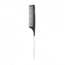 LUSSONI PTC 300 PIN TAIL COMB профессиональная парикмахерская расческа с металлической ручкой