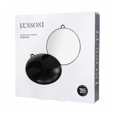 LUSSONI round high-quality barbers mirror (to show the customer the view from the back) Ø 29 cm 2 LUSSONI round high-quality barbers mirror (to show the customer the view from the back) Ø 29 cm 2