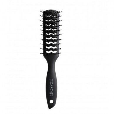 LUSSONI professional double-sided hairdressing brush for drying and styling hair