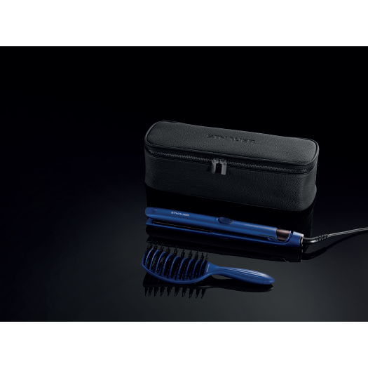 LUMINA ION OCEAN BLUE professional hair straightener set with brush 1 LUMINA ION OCEAN BLUE professional hair straightener set with brush 1