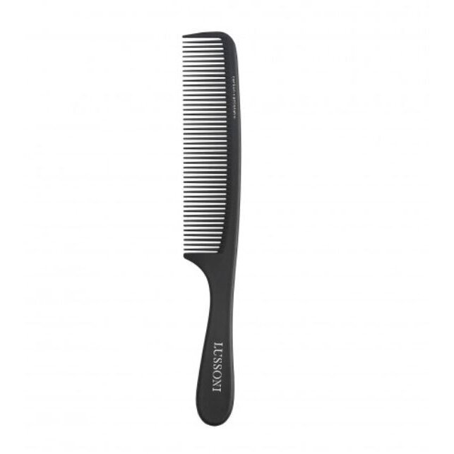 LUSSONI HC 408 HANDLE COMB профессиональная парикмахерская расческа LUSSONI HC 408 HANDLE COMB профессиональная парикмахерская расческа