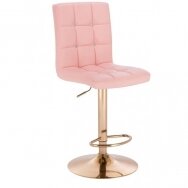 Makeup chair HC1015CW with crystals, pink
