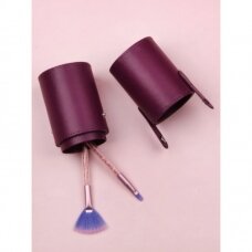 Makiažo šepetėlių dėklas, violetinis