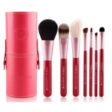 Makeup brush set (7 pcs.) ZOREYA with case