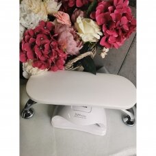 Manicure armrest, white oval