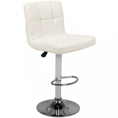 Professional make-up chair MO6, white color Professional make-up chair MO6, white color