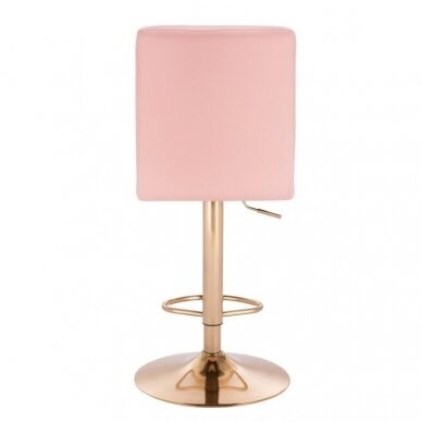Кресло для макияжа HC1015CW с кристалами, розовое 3