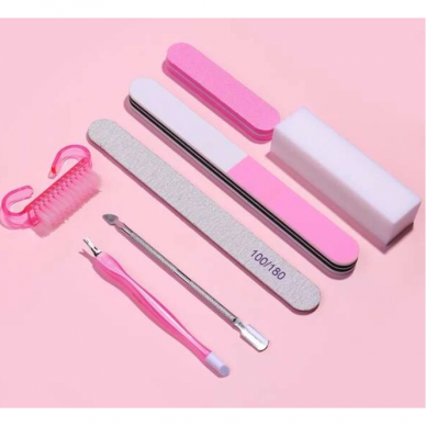 A set of manicure files and tools 7