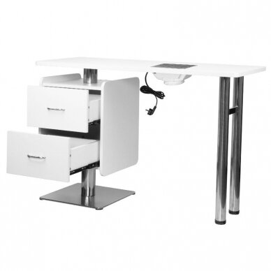 Professional manicure table with built-in vacuum extractor MOD 6543 2