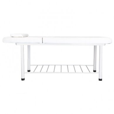 Профессиональный стол-кушетка для массажа 812 BASIC, белого цвета 1