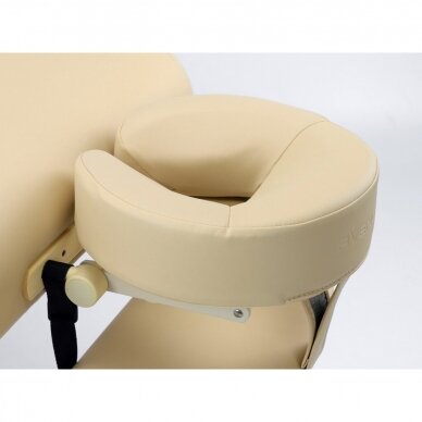 Профессиональная электромассажная и физиотерапевтическая кровать-кровать для косметологов LINEA V3, песочного цвета 14