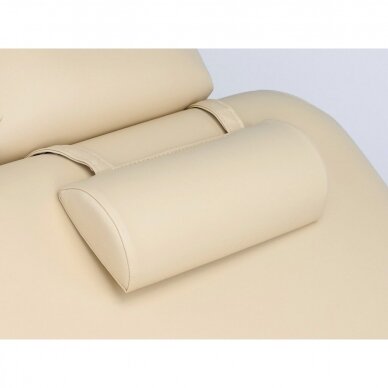 Profesionalus elektrinis masažo ir fizioterapijos gultas-lova kosmetologams LINEA V3, smėlio spalvos 15