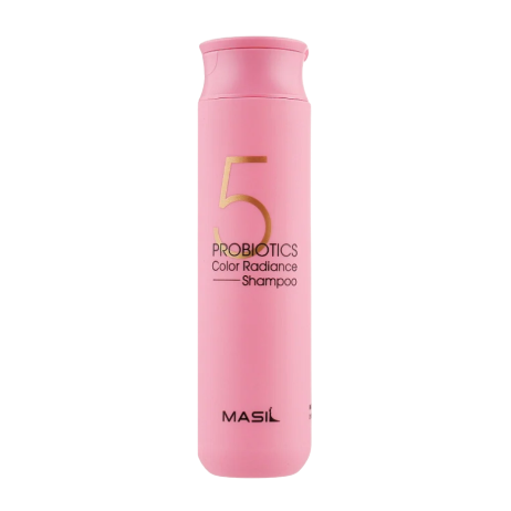 MASIL 5 PROBIOTICS COLOR RADIANCE SHAMPOO šampūnas dažytiems plaukams su probiotikais, 300 ml MASIL 5 PROBIOTICS COLOR RADIANCE SHAMPOO šampūnas dažytiems plaukams su probiotikais, 300 ml