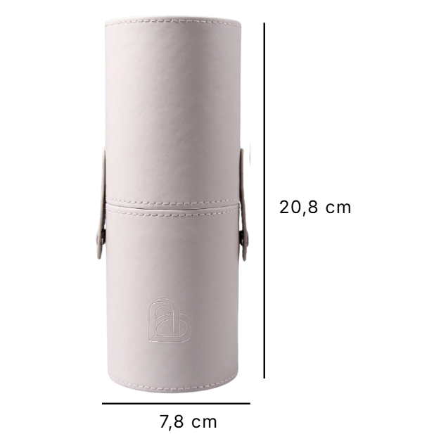 Makeup brush case, cream color 2 Makeup brush case, cream color 2