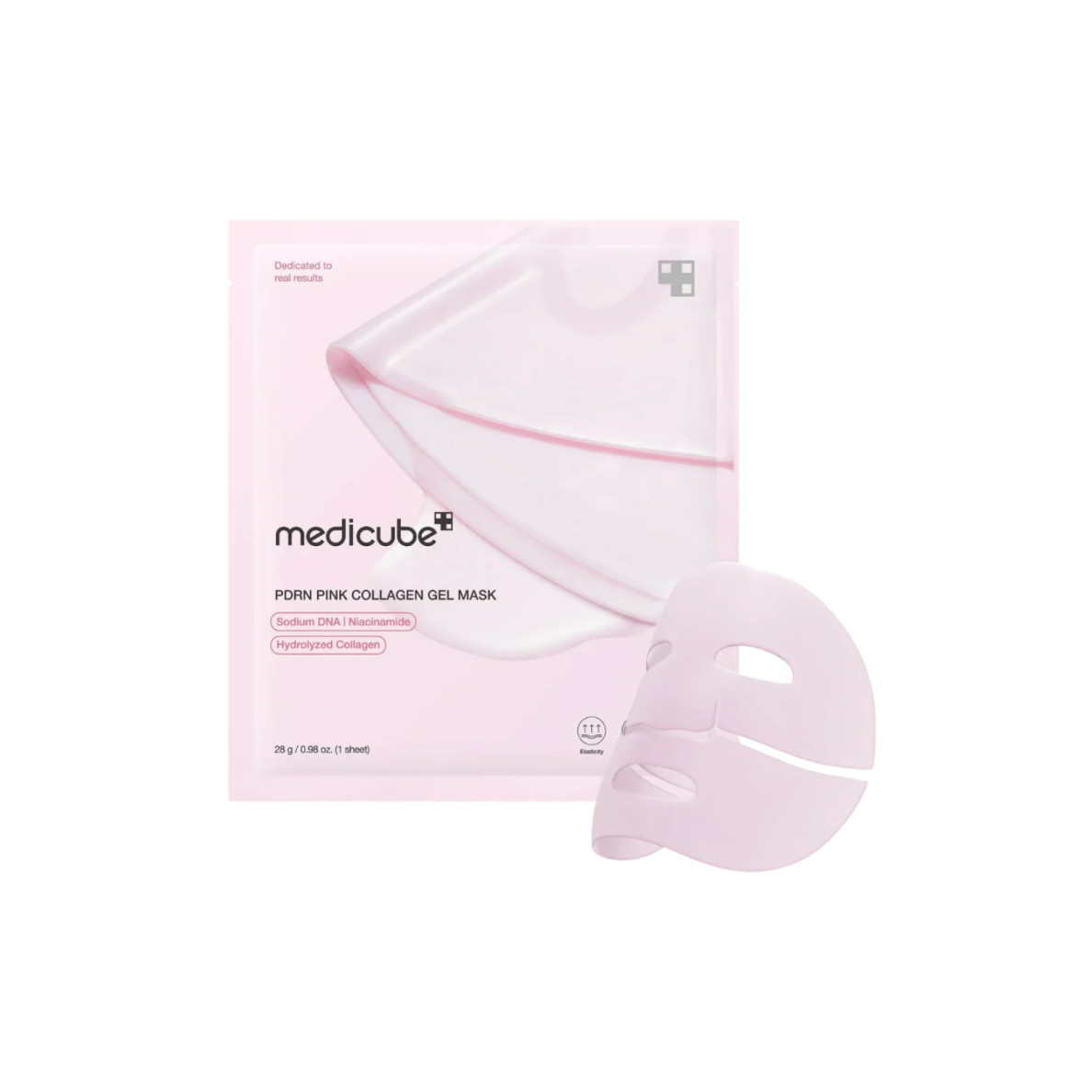 MEDICUBE PDRN PINK COLLAGEN FEL MASK hydrogel face mask with collagen, 1 pc. MEDICUBE PDRN PINK COLLAGEN FEL MASK hydrogel face mask with collagen, 1 pc.