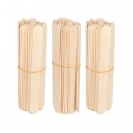 Wooden spatulas for depilation 150x18x1.8mm, 150 pcs.