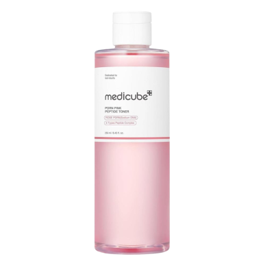MEDICUBE PDRN PINK CICA SOOTHING TONER facial toner, enriched with PDRN, niacinamide and centella asiatica extract, 250 ml MEDICUBE PDRN PINK CICA SOOTHING TONER facial toner, enriched with PDRN, niacinamide and centella asiatica extract, 250 ml