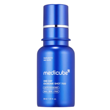 MEDICUBE ONE DAY EXOSOME SHOT PORE AMPOULE 7500 refreshing facial serum, 30 ml MEDICUBE ONE DAY EXOSOME SHOT PORE AMPOULE 7500 refreshing facial serum, 30 ml