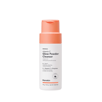 HANSKIN VITAMIN C GLOW enzymatic facial cleansing powder with vitamin C, 70g HANSKIN VITAMIN C GLOW enzymatic facial cleansing powder with vitamin C, 70g