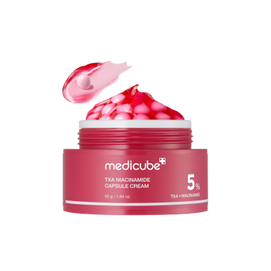 MEDICUBE TXA NIACINAMIDE CAPSULE CREAM brightening and nourishing face cream, 55 g MEDICUBE TXA NIACINAMIDE CAPSULE CREAM brightening and nourishing face cream, 55 g