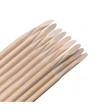 Wooden manicure sticks, 100 pcs. 1