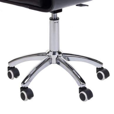 Professional master chair for beauticians MOD227, black color 3