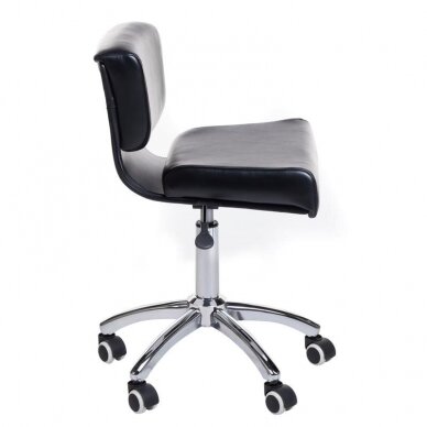 Professional master chair for beauticians MOD227, black color 1