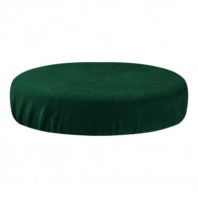 Чехол на стул, зеленый велюр