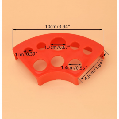 подставка для хранения пигментов RED PLASTIC 3 подставка для хранения пигментов RED PLASTIC 3