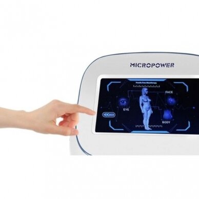 Profesionalus beadatinės mezoterapijos injektorius MICROPOWER 1 Profesionalus beadatinės mezoterapijos injektorius MICROPOWER 1
