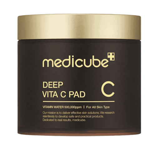 MEDICUBE DEEP VITA C PAD Тонизирующие подушечки для лица с экстрактом облепихи, 70 шт