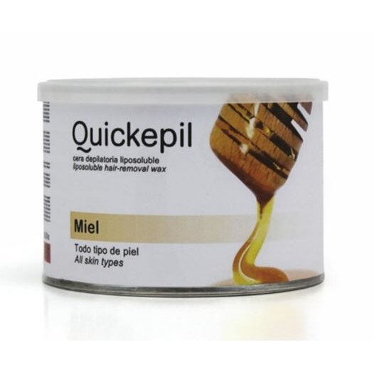 QUICKEPIL medaus vaškas depiliacijai skardinėje, 400 ml