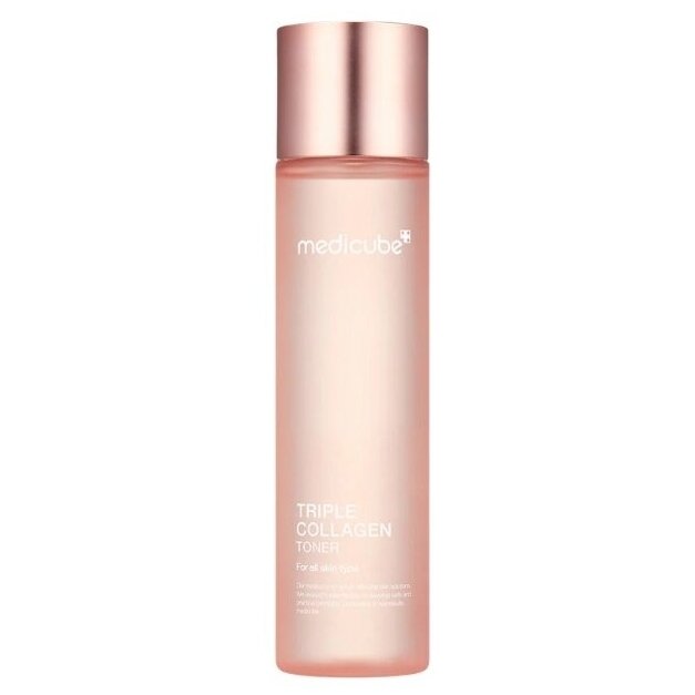 MEDICUBE COLLAGEN TONER veido toneris praturtintas skirtingų rūšių kolagenu, 140 ml MEDICUBE COLLAGEN TONER veido toneris praturtintas skirtingų rūšių kolagenu, 140 ml