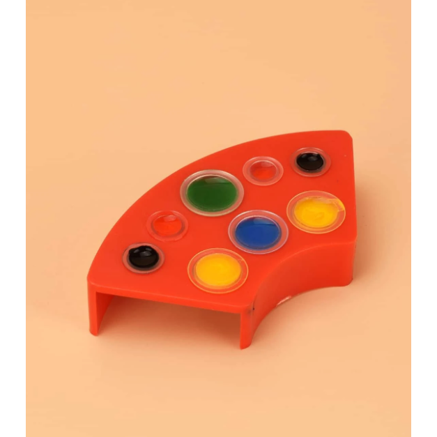 подставка для хранения пигментов RED PLASTIC 1 подставка для хранения пигментов RED PLASTIC 1
