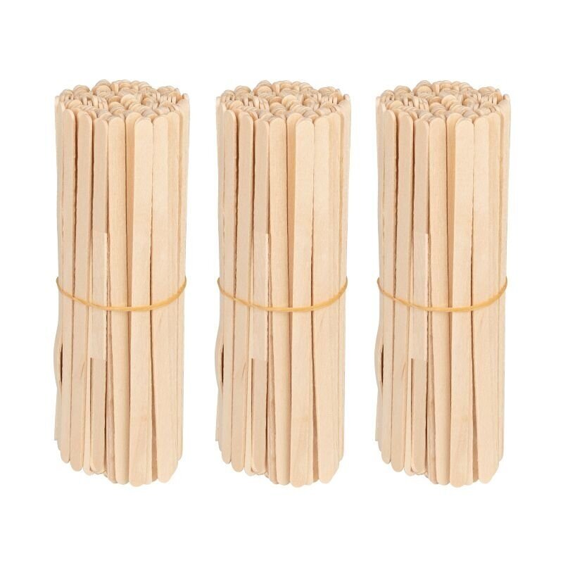 Wooden spatulas for depilation 140x6x1.4mm, 100 pcs. Wooden spatulas for depilation 140x6x1.4mm, 100 pcs.