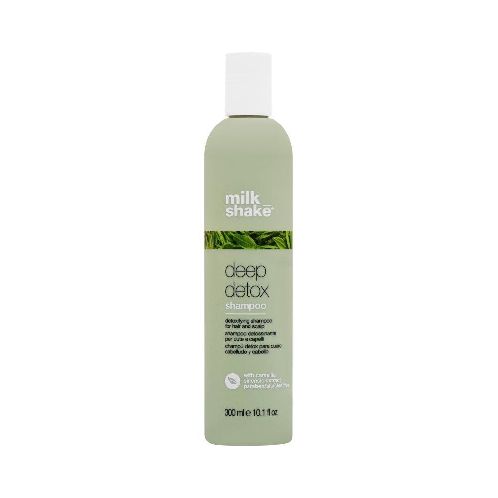 MILK SHAKE DEEP DETOX SHAMPOO antioxidant hair shampoo with Chinese tea tree extracts, 300 ml