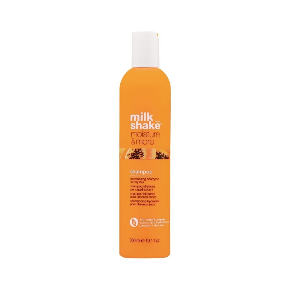 MILK SHAKE MOISTURE MOISTURE AND MORE SHAMPOO увлажняющий шампунь для волос, 300 мл.
