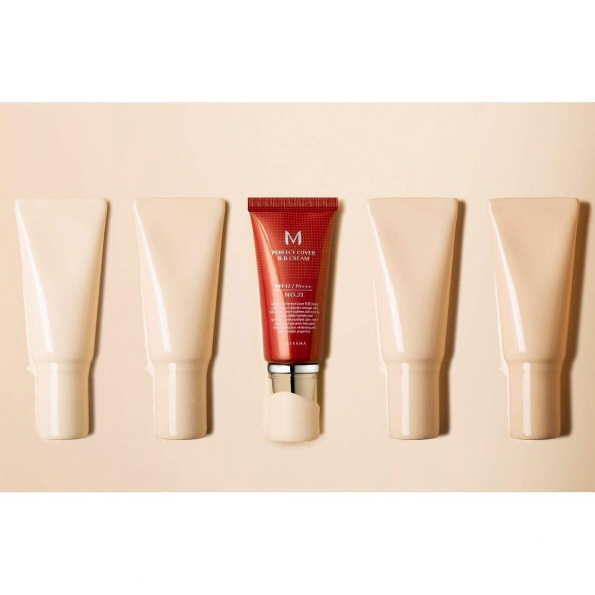 MISSHA PERFECT COVER moisturizing BB cream, 50 ml 2