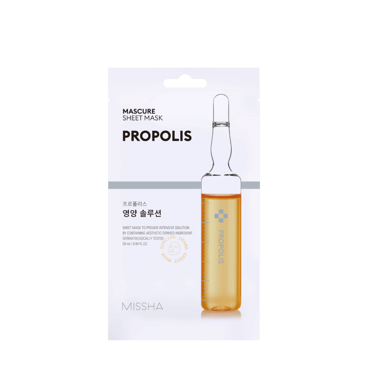 MISSHA PROPOLIS anti-inflammatory sheet mask, 1 pc. MISSHA PROPOLIS anti-inflammatory sheet mask, 1 pc.