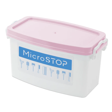 MICROSTOP Ванночка для замачивания приборов CO-5L, розовая. MICROSTOP Ванночка для замачивания приборов CO-5L, розовая.