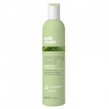 MILK SHAKE ENERGIZING BLEND SHAMPOO восстанавливающий шампунь для тонких волос с экстрактом эвкалипта, 300 мл MILK SHAKE ENERGIZING BLEND SHAMPOO восстанавливающий шампунь для тонких волос с экстрактом эвкалипта, 300 мл