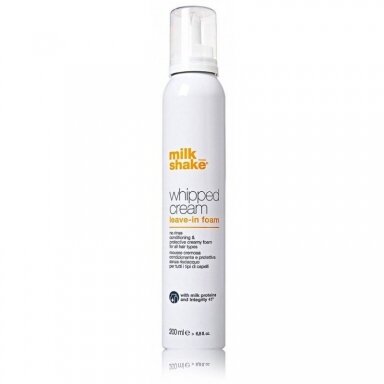 MILK SHAKE WHIPPED CREAM kondicionuojančios putos plaukų struktūrai, 200ml