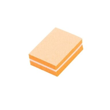 MINI nagų blokeliai manikiūrui oranžiniai, 50 vnt. MINI nagų blokeliai manikiūrui oranžiniai, 50 vnt.