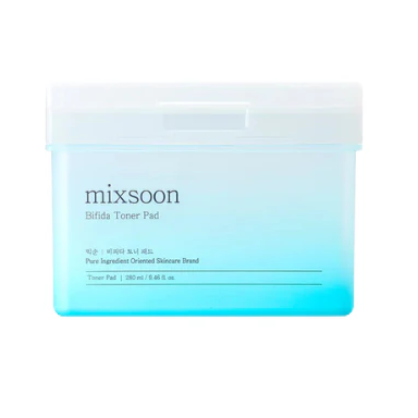MIXSOON BIFIDA TONER PAD moisturizing facial pads, 280 ml MIXSOON BIFIDA TONER PAD moisturizing facial pads, 280 ml
