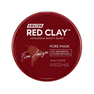 MISSHA RED CLAY Маска для лица с глиной для очищения пор, 110 мл MISSHA RED CLAY Маска для лица с глиной для очищения пор, 110 мл