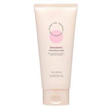 MISSHA Кремовая очищающая пенка STRAWBERRY, 172 мл MISSHA Кремовая очищающая пенка STRAWBERRY, 172 мл