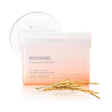 MIXSOON GALACTOMYCES TONER PAD skin brightening and moisturizing pads, 60 pcs MIXSOON GALACTOMYCES TONER PAD skin brightening and moisturizing pads, 60 pcs